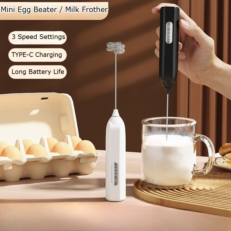 Quirky Kitchen Gadgets - New Handheld Electric Milk Frother Automatic