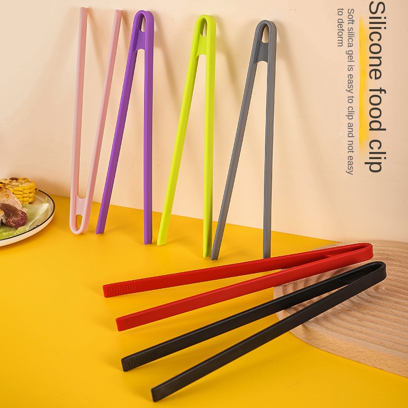 Zyliss Kitchen Gadgets - Silicone Food Toast Tongs Trivet Tongs