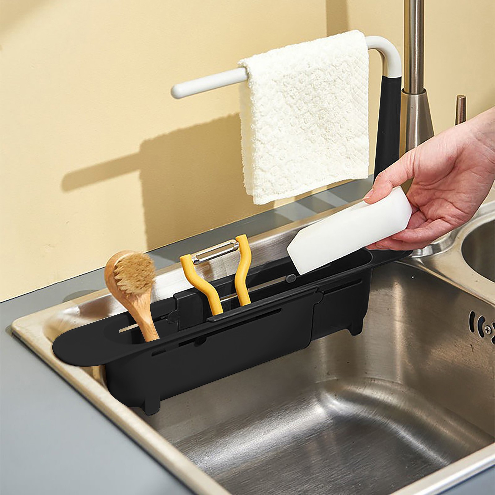 elescopic Sink Shelf Drainer R - Kitchen Gadgets For Seniors review and price