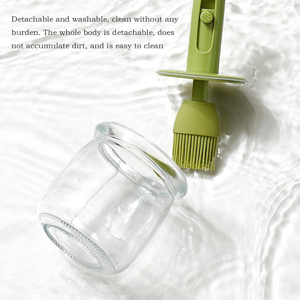 Cooking Oil Dispenser， Lightwe - Kitchen Gadgets Dispenser Brush Holder review and price