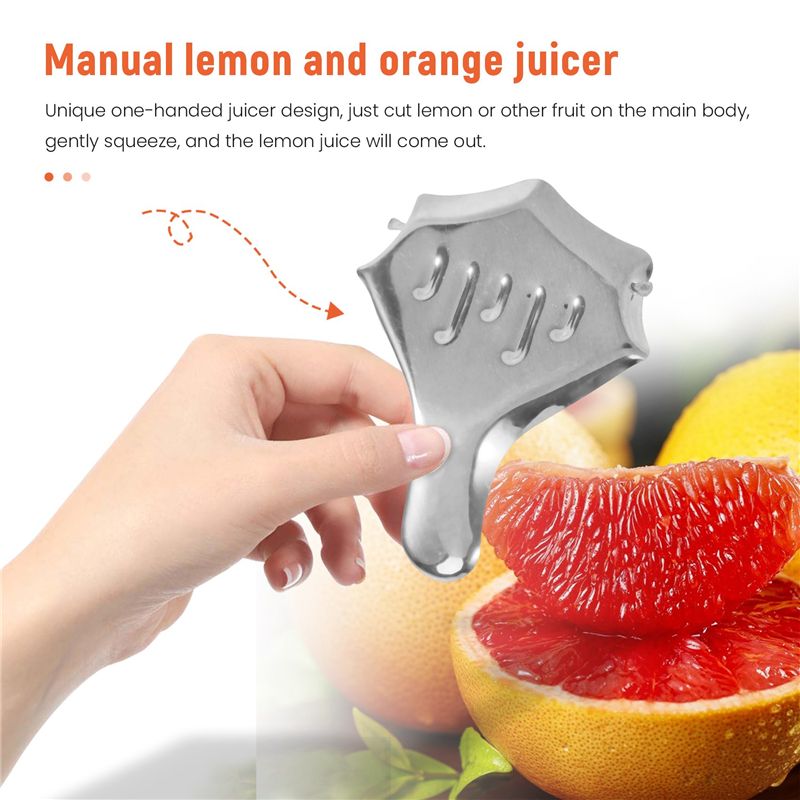 ABMS-Stainless Steel Lemon Wed - Citrus Lemon Squeezer review and price