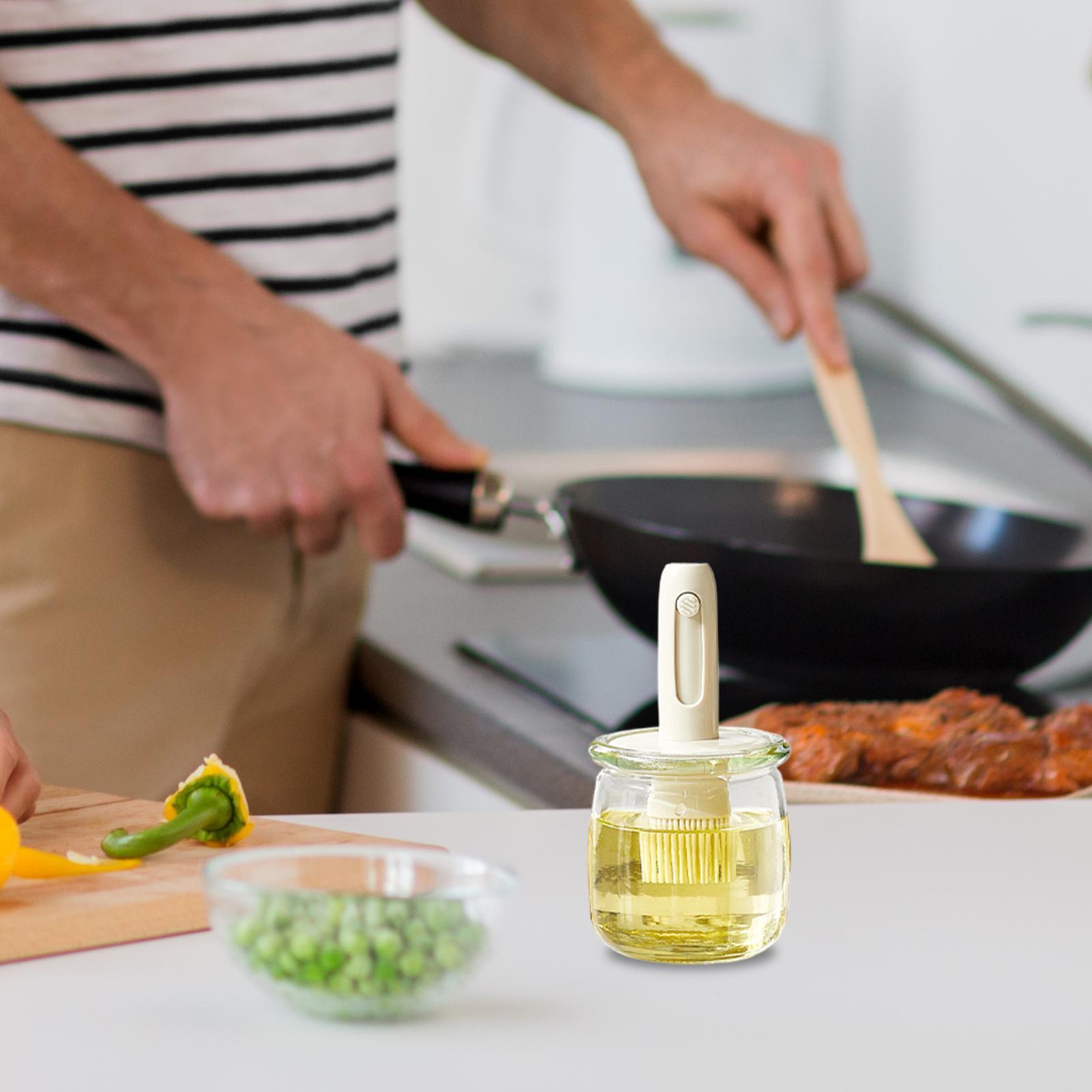 Oil Dispenser For Kitchen Ligh - Kitchen Gadgets Dispenser Brush Holder review and price