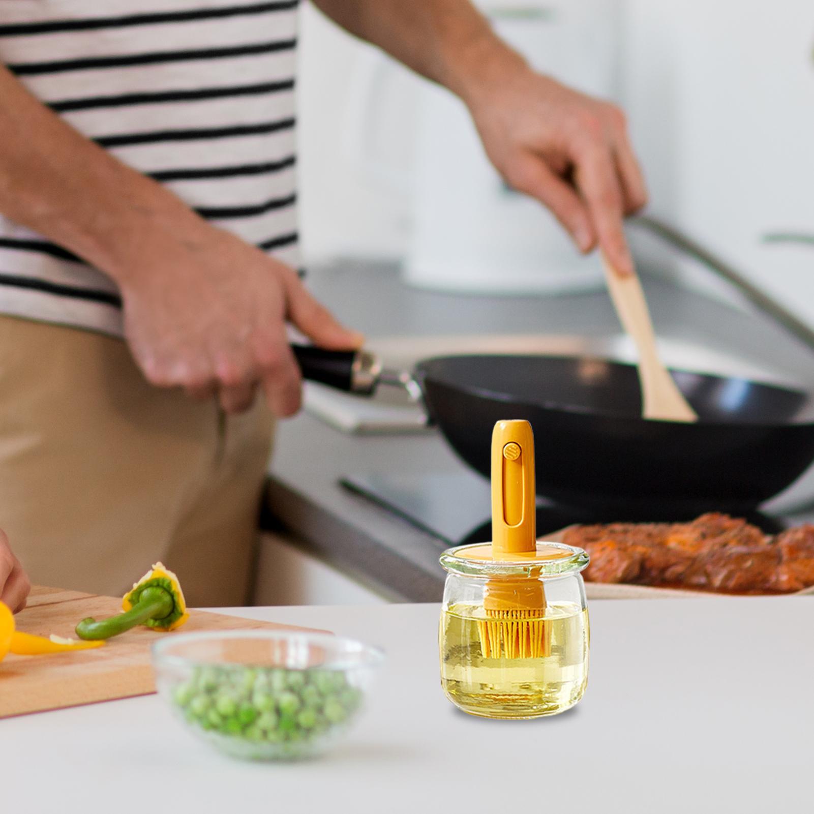 Oil Dispenser For Kitchen Ligh - Kitchen Gadgets Dispenser Brush Holder review and price