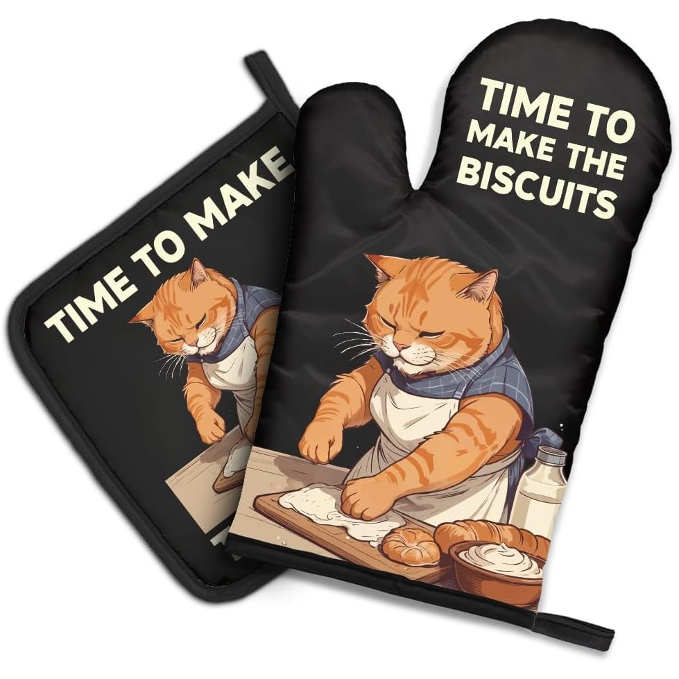 The Biscuits Funny Cat Oven Mi - Kitchen Gadgets For Mom review and price