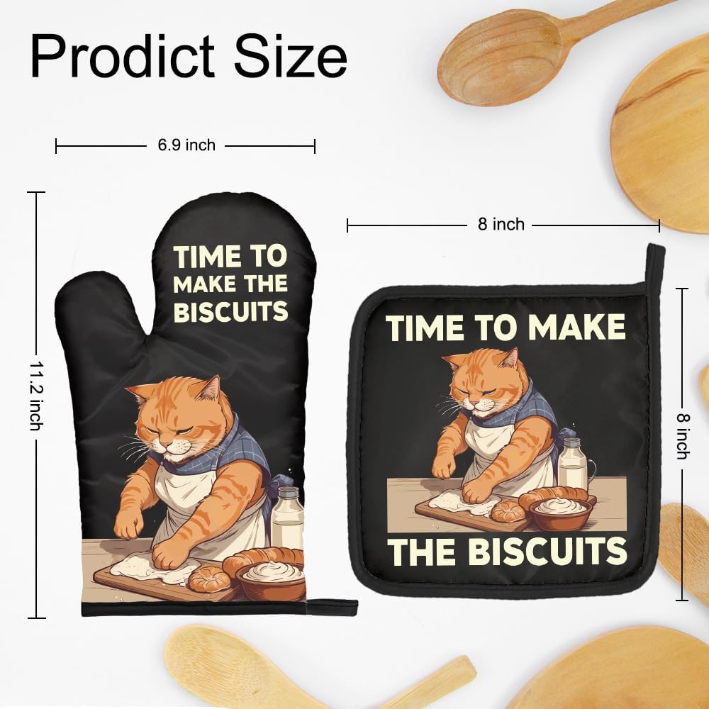 The Biscuits Funny Cat Oven Mi - Kitchen Gadgets For Mom review and price
