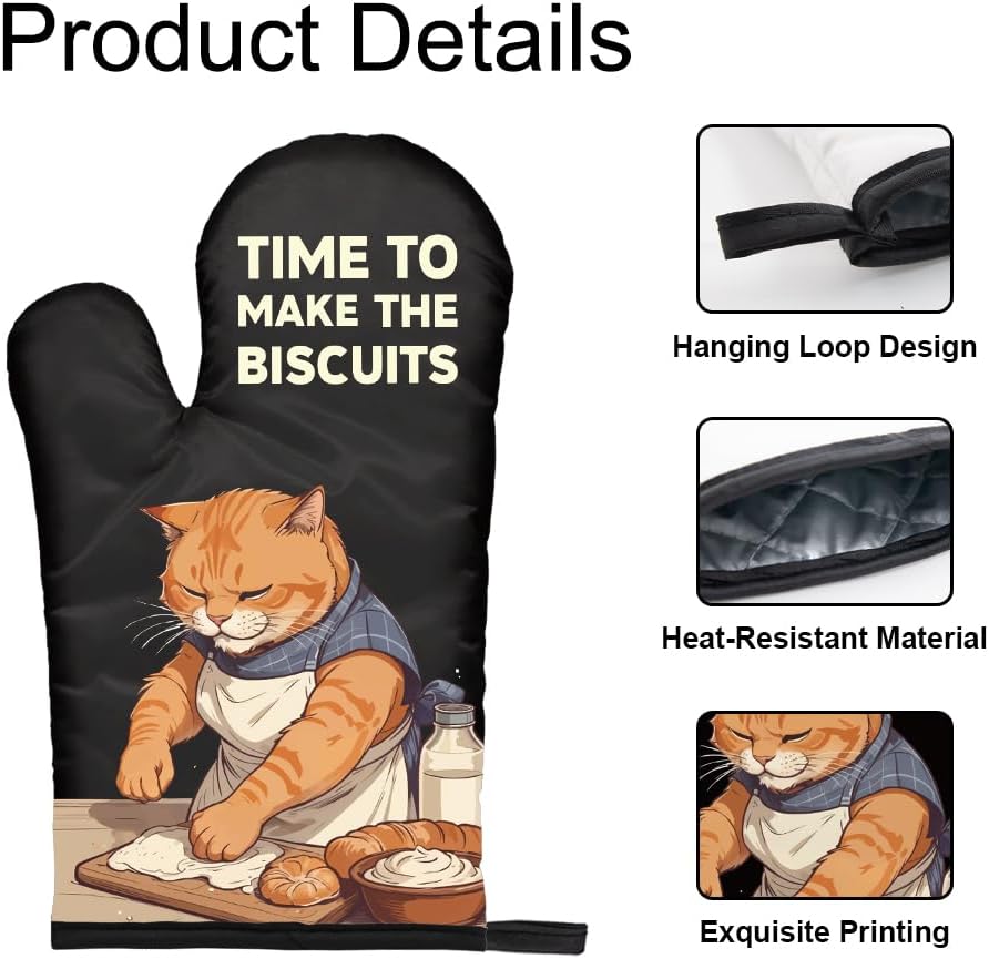 The Biscuits Funny Cat Oven Mi - Kitchen Gadgets For Mom review and price