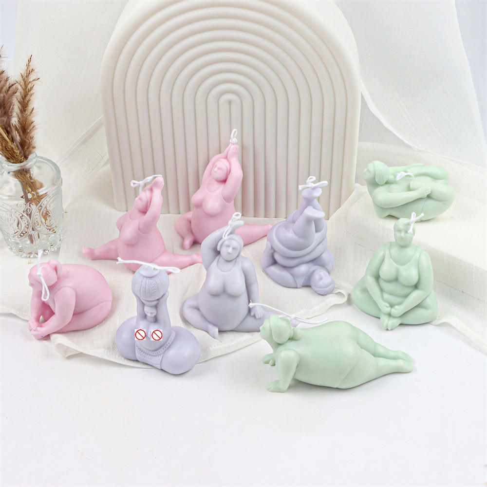 Abstract Fat Women Body Candle - Kitchen Gadgets For Mom review and price