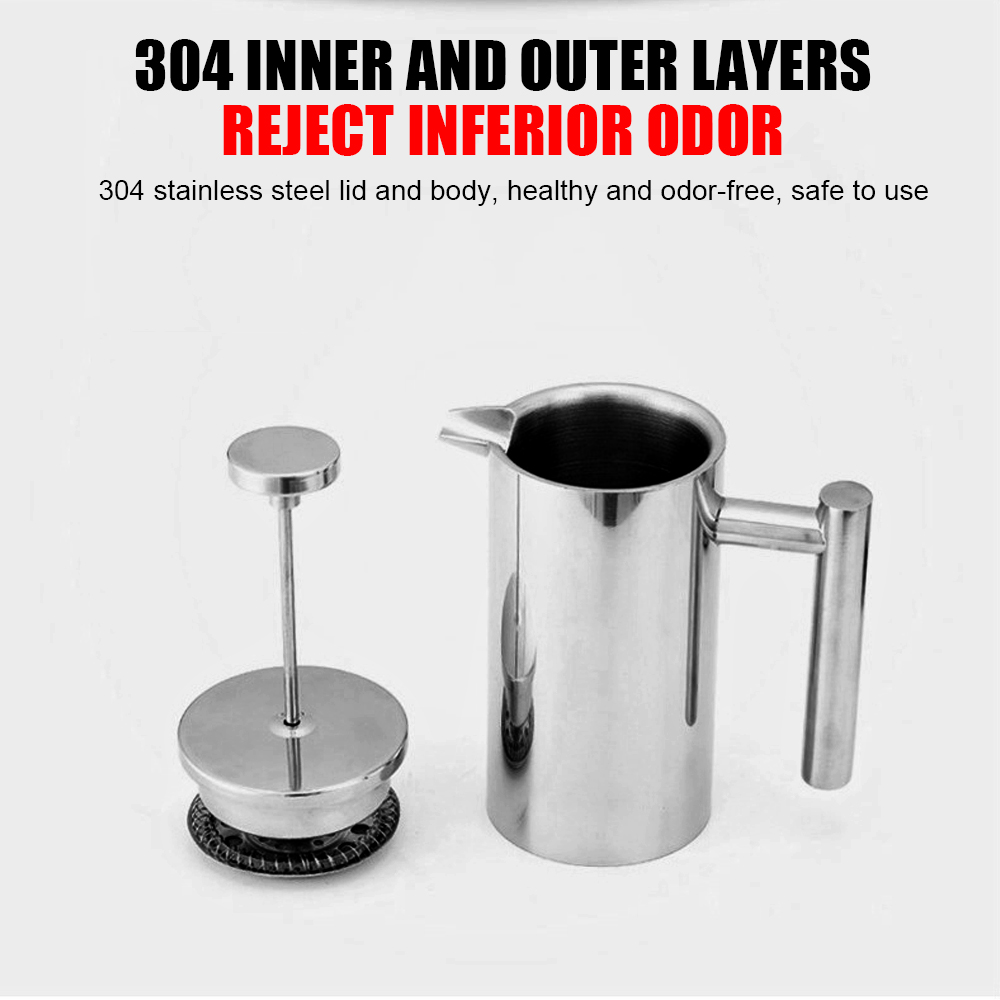 Large Capacity French Press Co - French Press Coffee Maker review and price