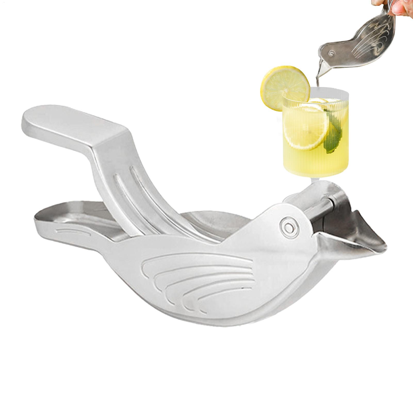 Silver Bird Shape Lemon Juicer - Citrus Lemon Squeezer review and price