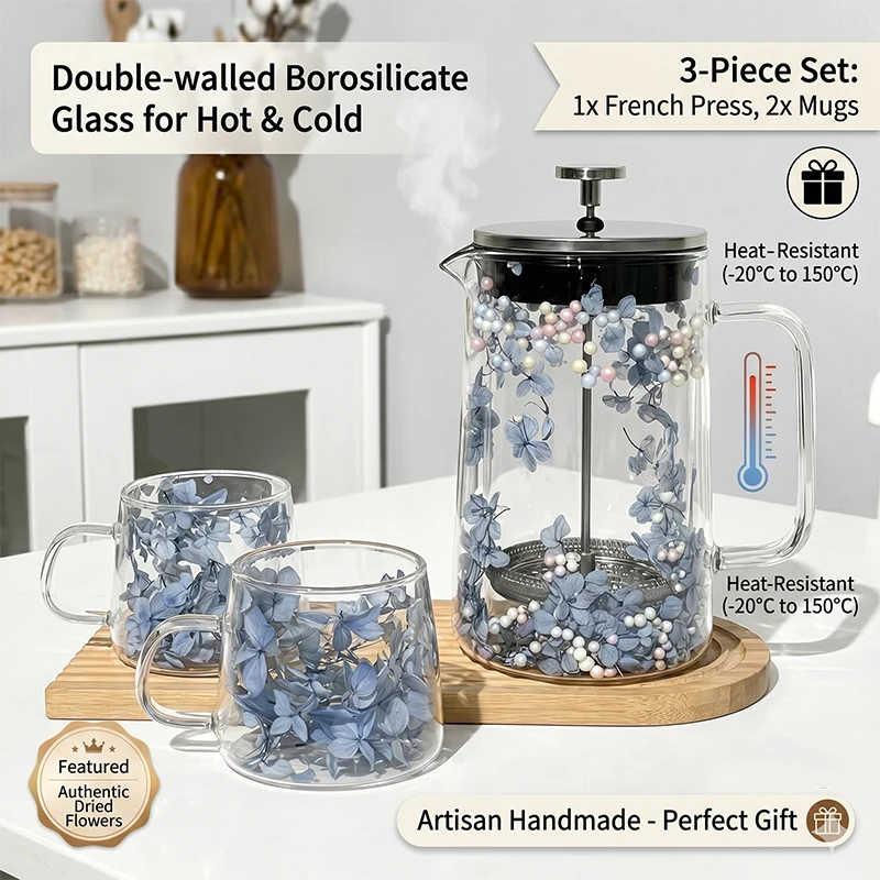 Double Wall Insulated French P - French Press Coffee Maker review and price