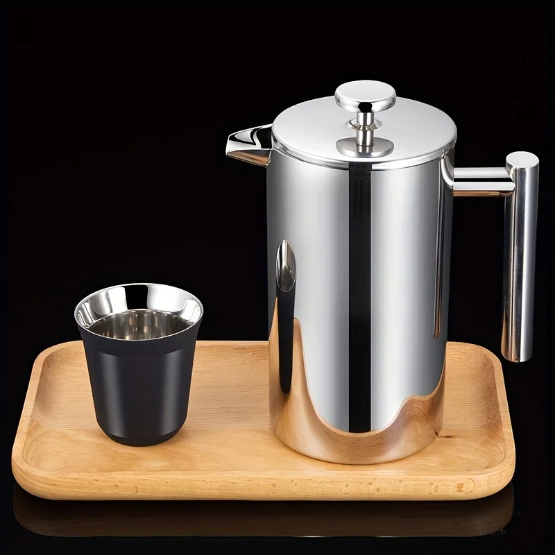 Elegant 350ml Stainless Steel  - French Press Coffee Maker review and price