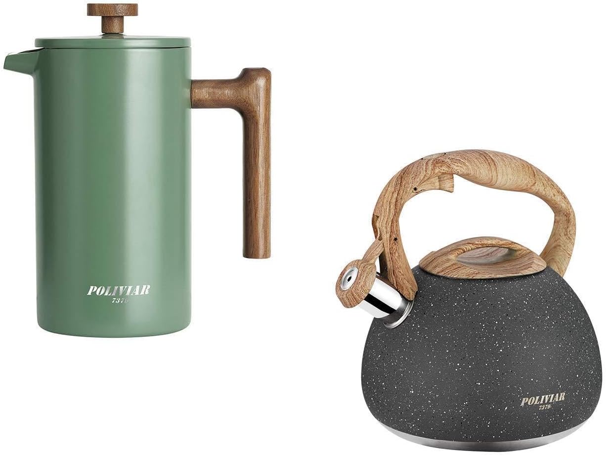 POLIVIAR 34 oz French Press Co - French Press Coffee Maker review and price