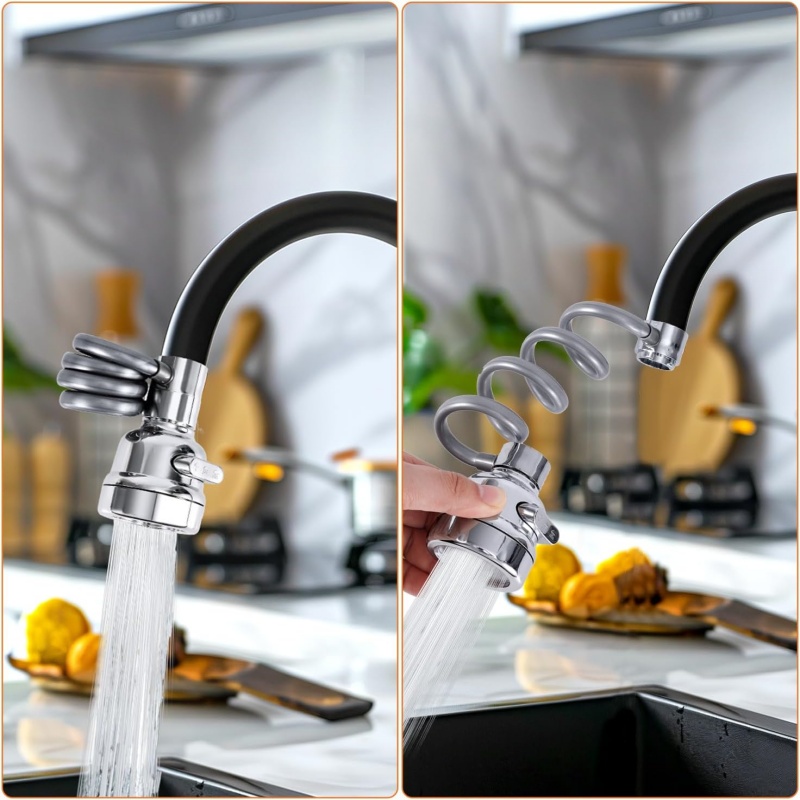 New 3 Modes Sink Faucet Extens - Kitchen Gadgets For Seniors review and price