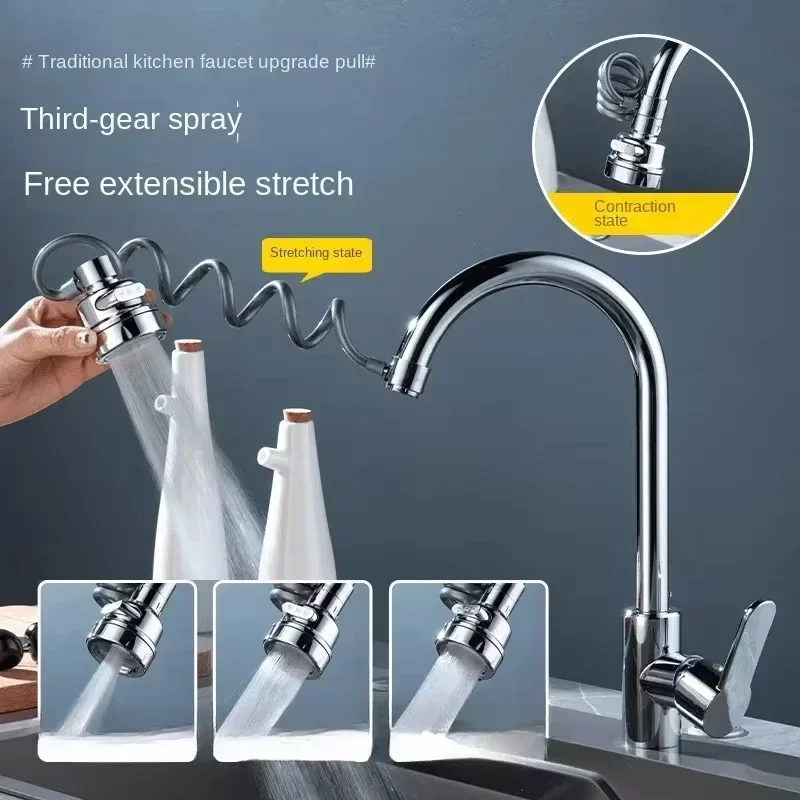 New 3 Modes Sink Faucet Extens - Kitchen Gadgets For Seniors review and price