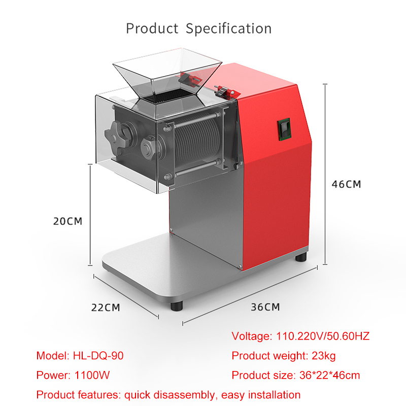 110V/220V Electric Meat Slicer - Vegetable Chopper review and price
