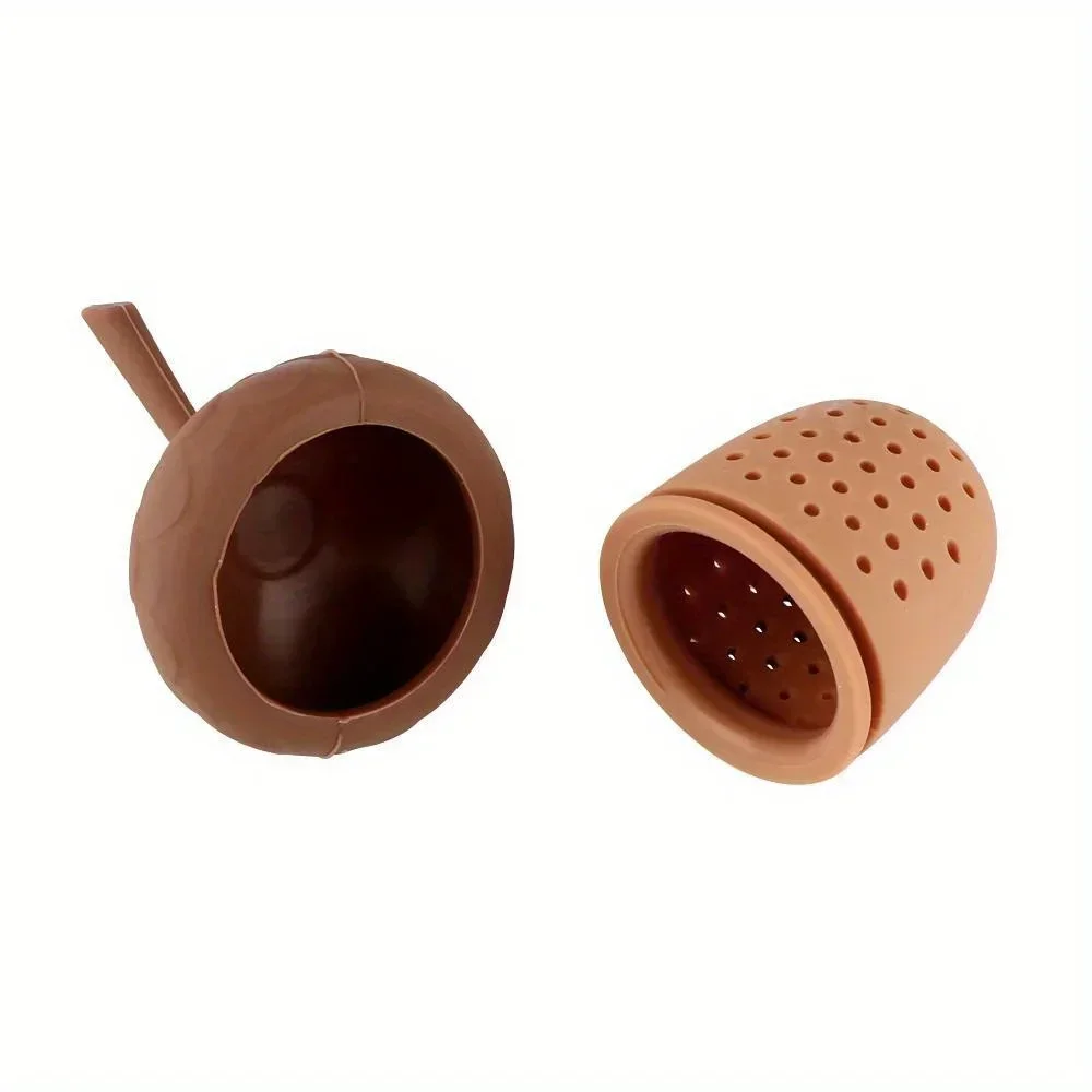 1PC Acorn Shape Tea Infuser Si - Kitchen Gadgets For Seniors review and price