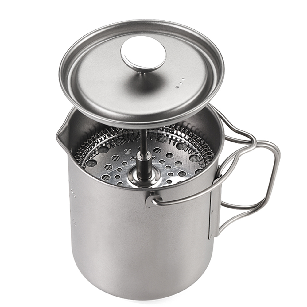 Lixada 750ml Titanium Coffee C - French Press Coffee Maker review and price