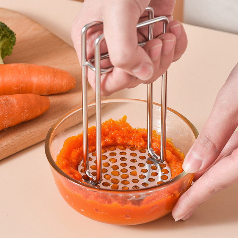 [J] Stainless Steel Potato Mas - Kitchen Gadgets For Seniors review and price