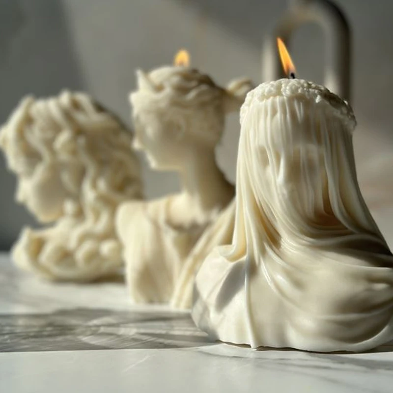 Veil Girl Candle Silicone Mold - Kitchen Gadgets For Mom review and price