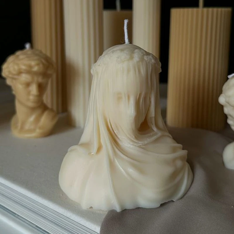 Veil Girl Candle Silicone Mold - Kitchen Gadgets For Mom review and price