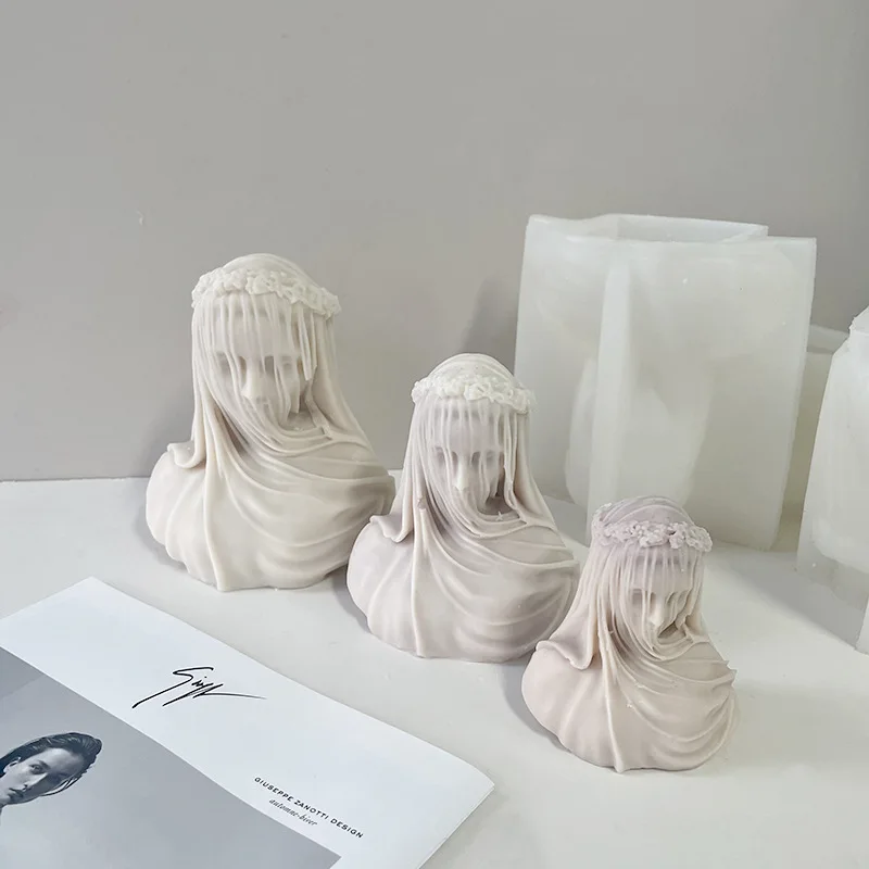Veil Girl Candle Silicone Mold - Kitchen Gadgets For Mom review and price