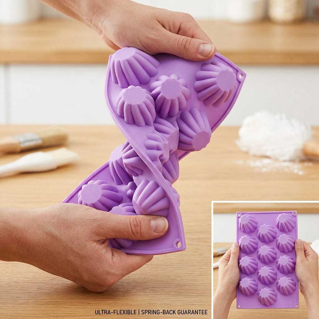 12-Cavity Mini Spiral Silicone - Zyliss Kitchen Gadgets review and price