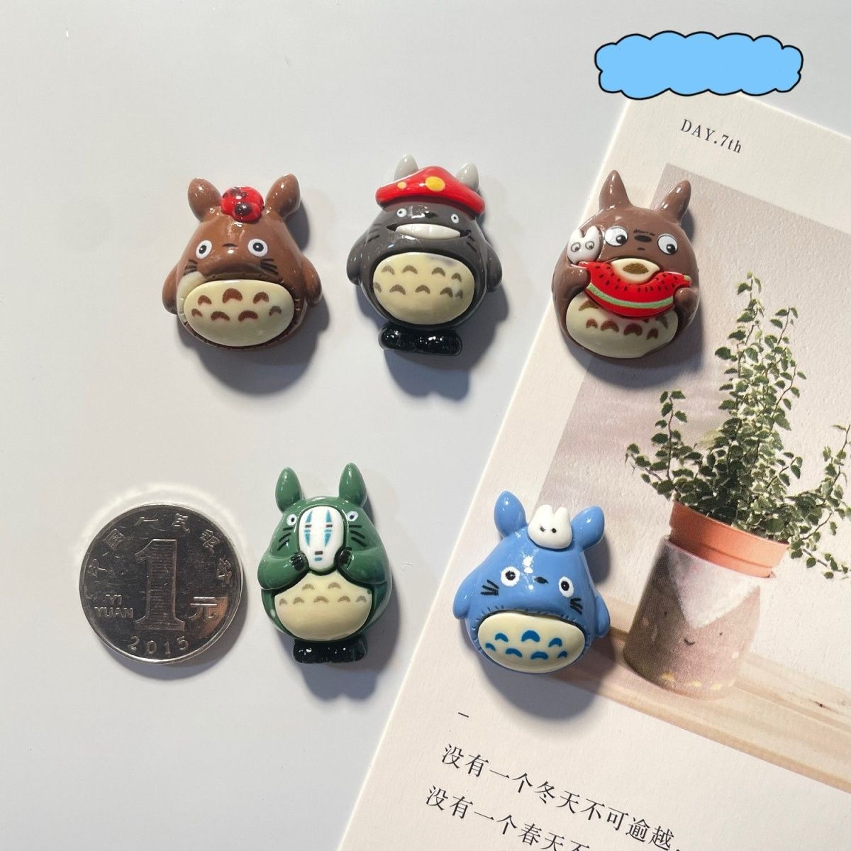 Totoro Anime Resin Fridge Magn - Kitchen Gadgets Wholesale review and price