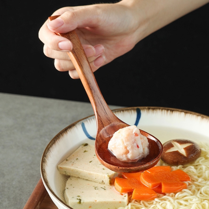 Wooden Soup Spoon Long Handle  - Kitchen Gadgets For Seniors review and price