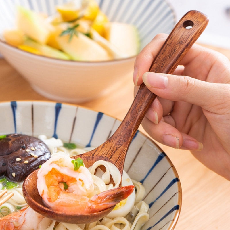 Wooden Soup Spoon Long Handle  - Kitchen Gadgets For Seniors review and price